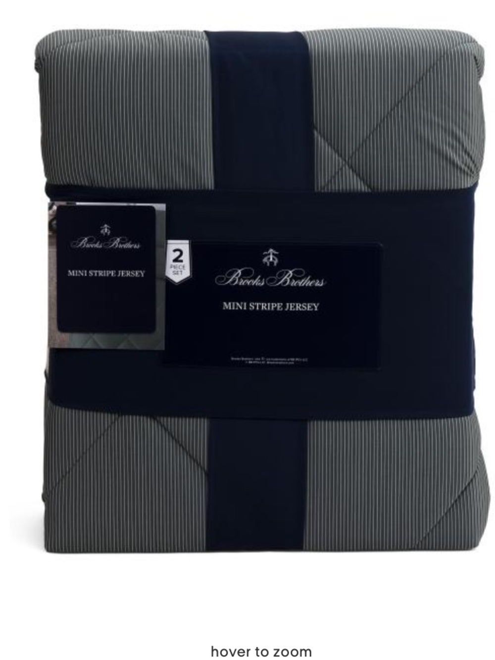 BROOKS BROTHERS striped comforter set